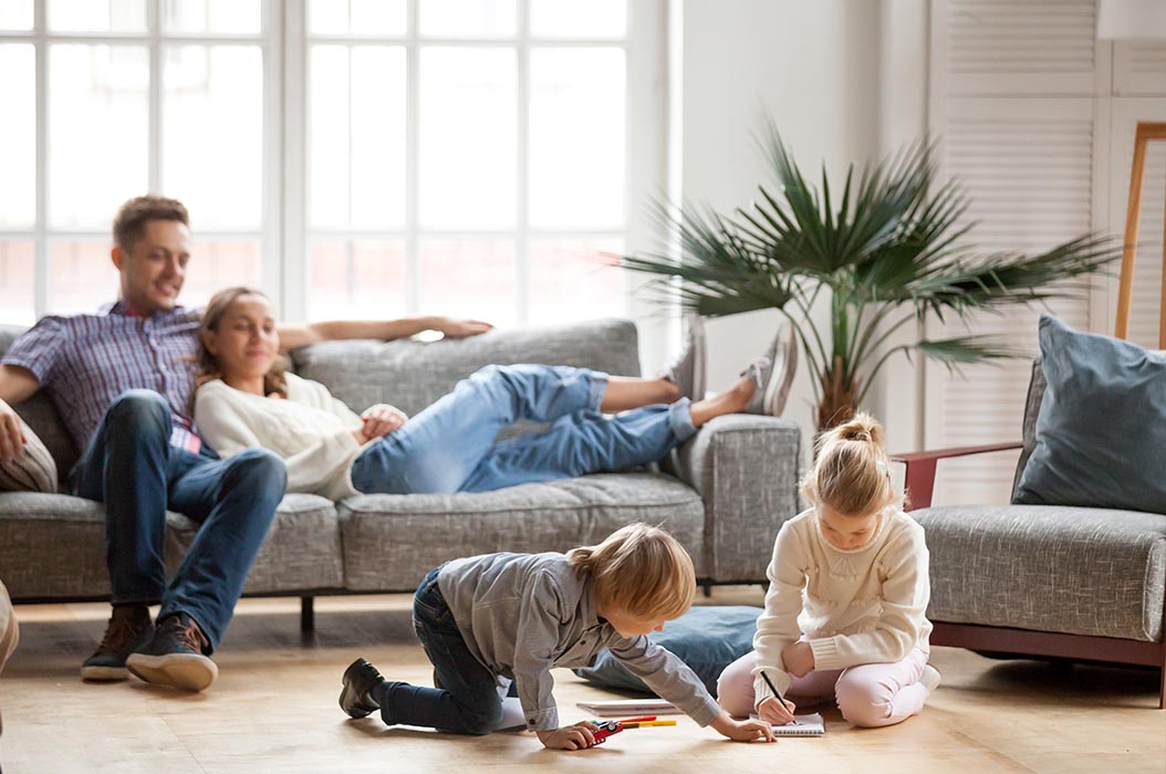 Family Enjoying Indoor Air Quality