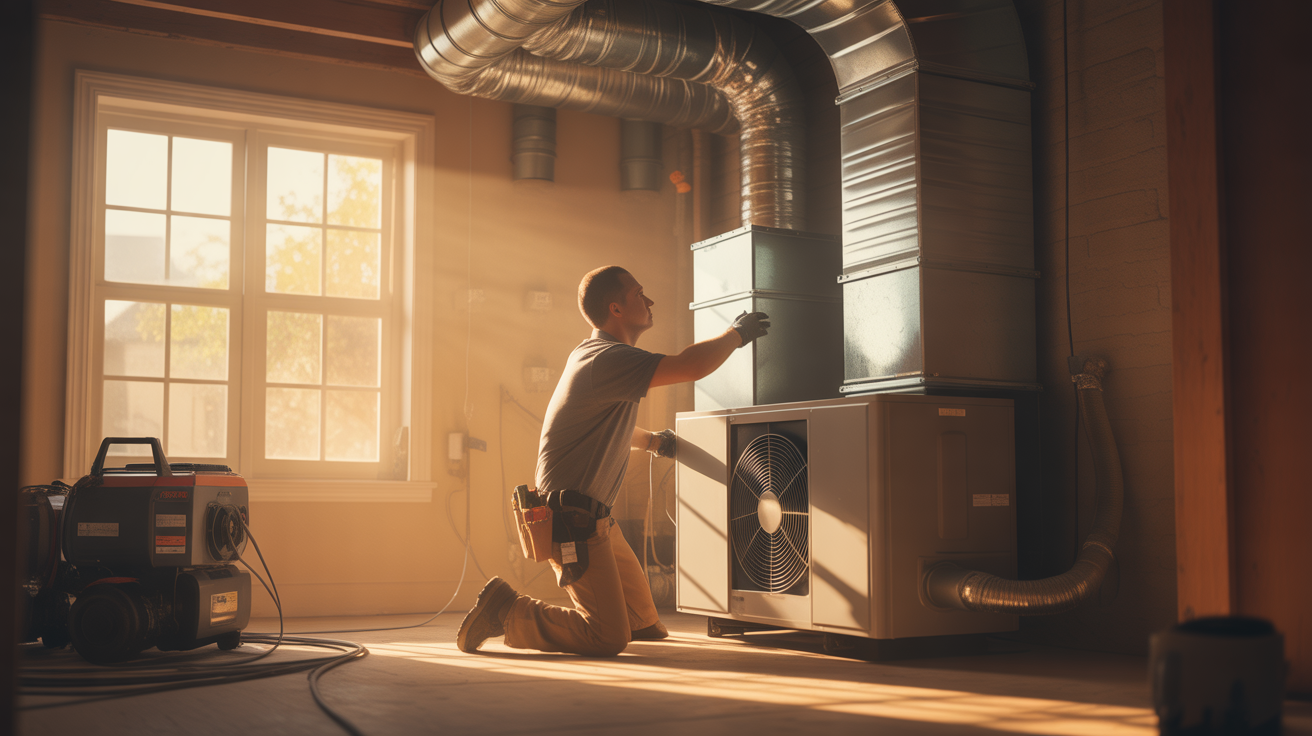 Professional HVAC Technician