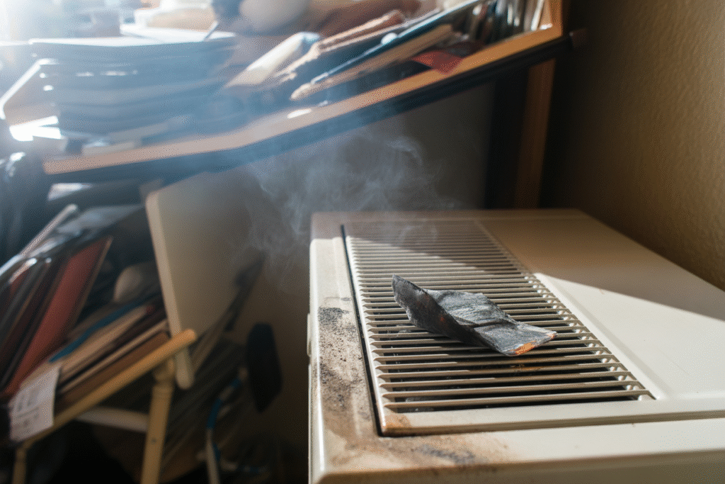 Why Does My Heater Smell Like Burning Plastic?