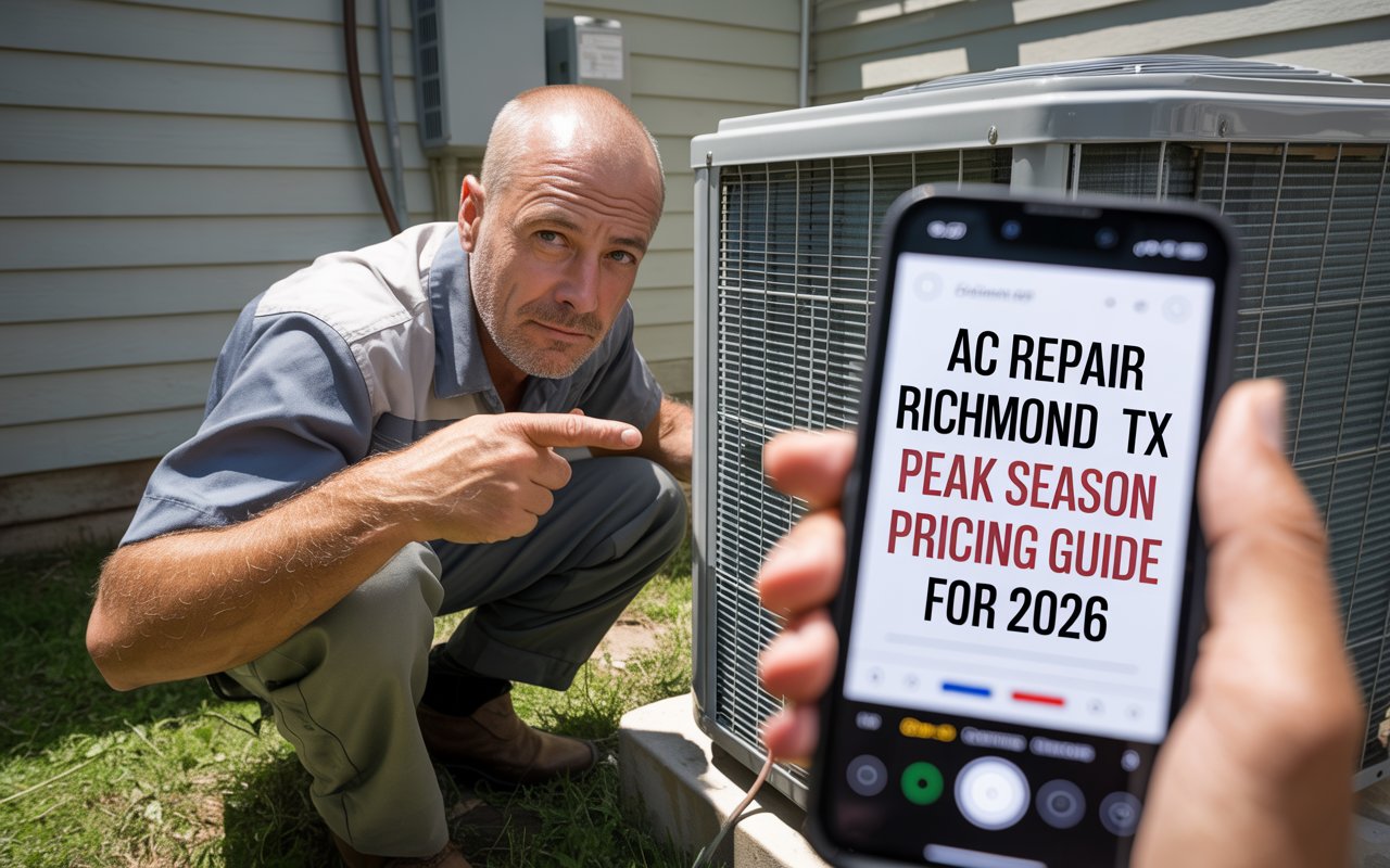 AC Repair Richmond TX Prices 2026 | Peak Season Pricing Guide