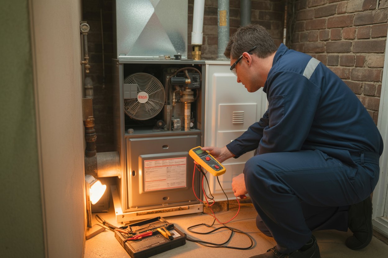 What Happens During a Furnace Diagnosis? A Richmond TX Homeowner’s Inside Look