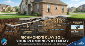 Why Richmond's Clay Soil is the #1 Enemy of Your Home's Plumbing