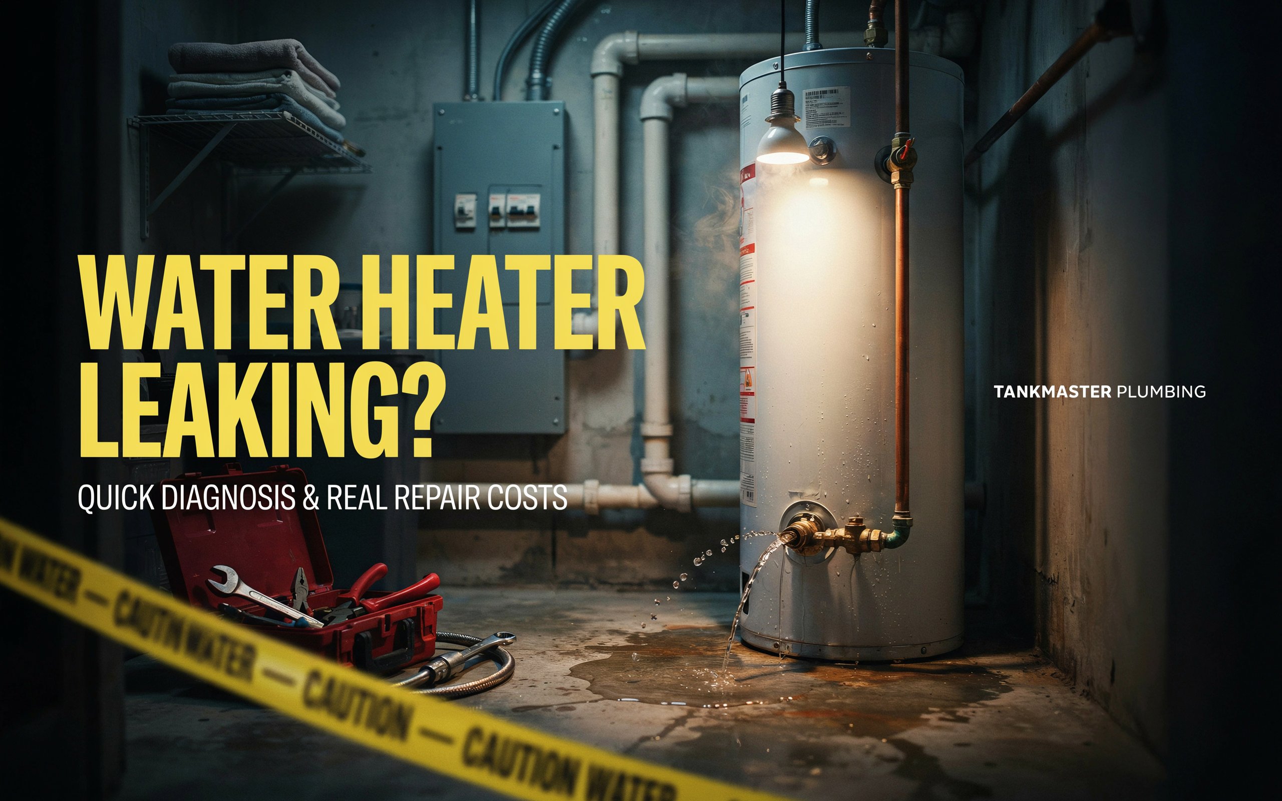 Water Heater Leaking or Not Working? Quick Diagnosis and What It Really Costs to Fix