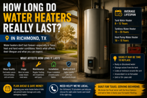 How Long Do Water Heaters Really Last in Richmond TX?
